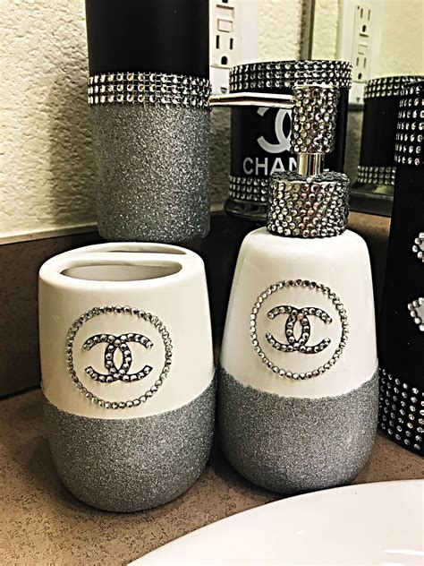 chanel decer|Chanel decor for bathroom.